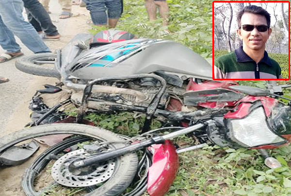 চুনারুঘাটে দুই মোটরসাইকেলের সংঘর্ষে নিহত ১